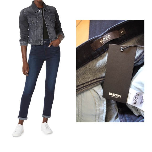 Hudson Jeans Denim - Hudson NWT Dark Lana Boyfriend Ankle Jeans 24 00